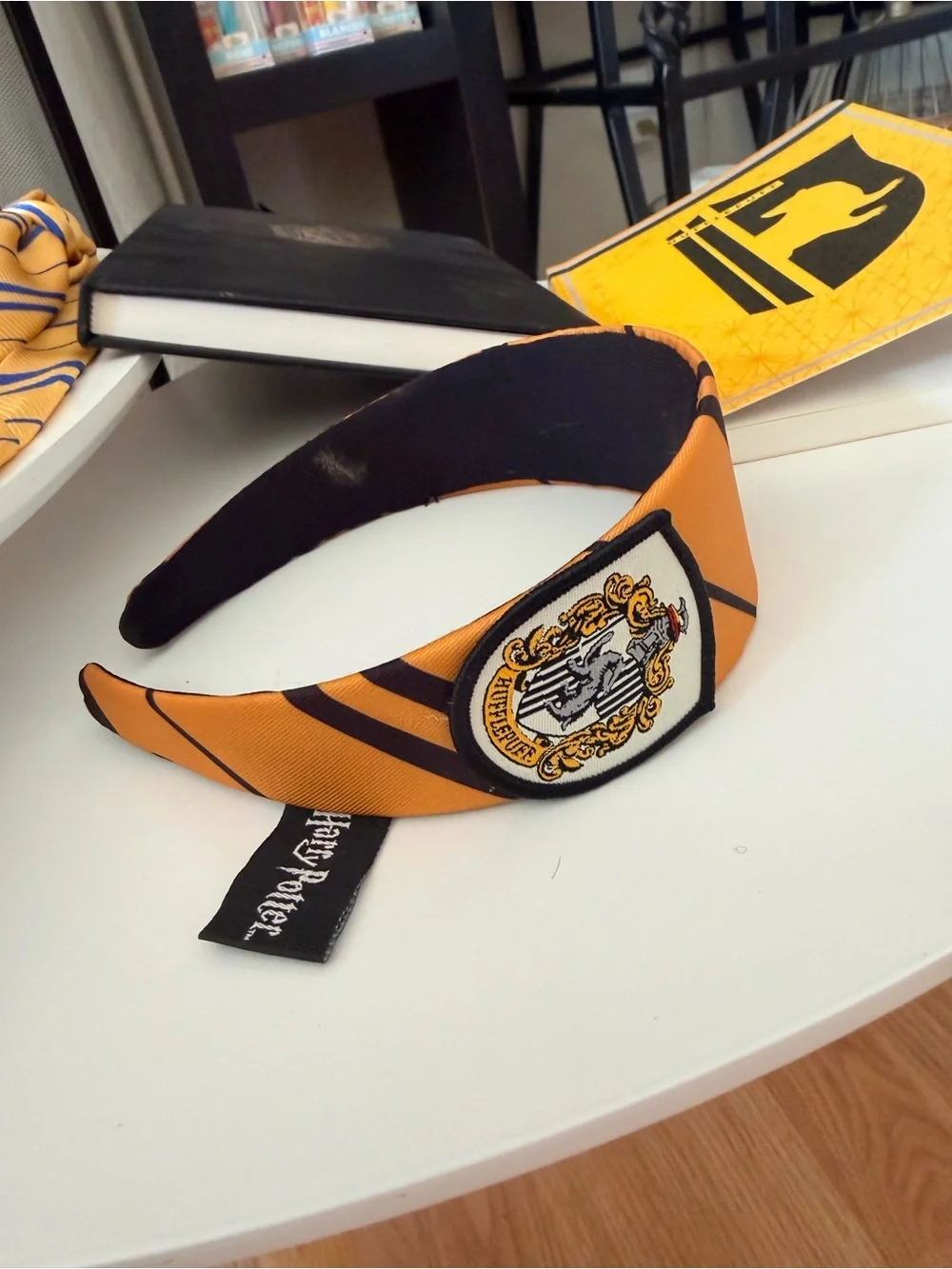 Rare Hufflepuff Bookbag with bonus HP swag